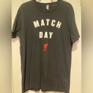 Liverpool FC Black Match Day T-Shirt